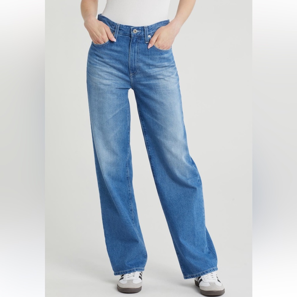 AG Kora High Waist Wide Leg Jeans, NWT